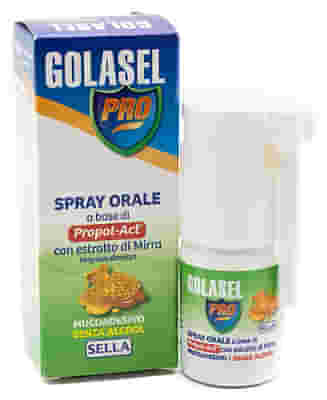 GOLASEL PRO SPRAY NO ALCOOL 20 ML