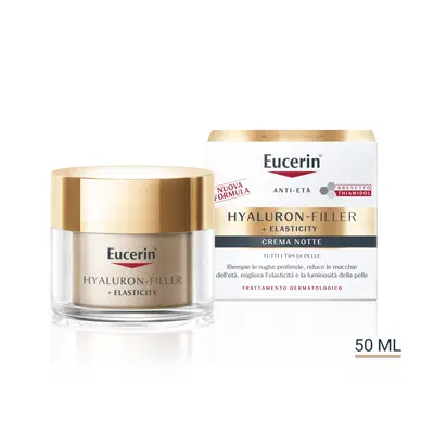 EUCERIN HYALURON-FILLER ELASTICITY NOTTE 50 ML EUCERIN HYALURON-FILLER ELASTICITY NOTTE 50 ML
