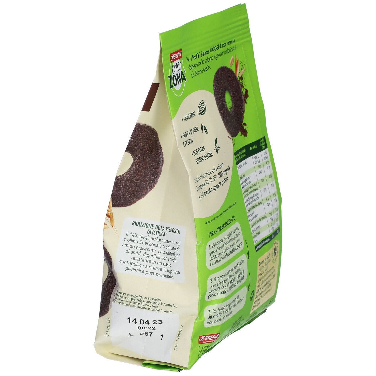 ENERZONA FROLLINI GUSTO FONDENTE INTENSO 250 G