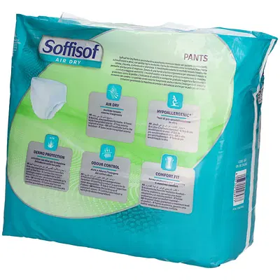 PANNOLONE MUTANDINA PULL UP SOFFISOF AIR DRY EXTRA M 14 PEZZI PANNOLONE MUTANDINA PULL UP SOFFISOF AIR DRY EXTRA M 14 PEZZI