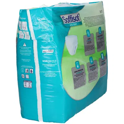 PANNOLONE MUTANDINA PULL UP SOFFISOF AIR DRY EXTRA M 14 PEZZI PANNOLONE MUTANDINA PULL UP SOFFISOF AIR DRY EXTRA M 14 PEZZI