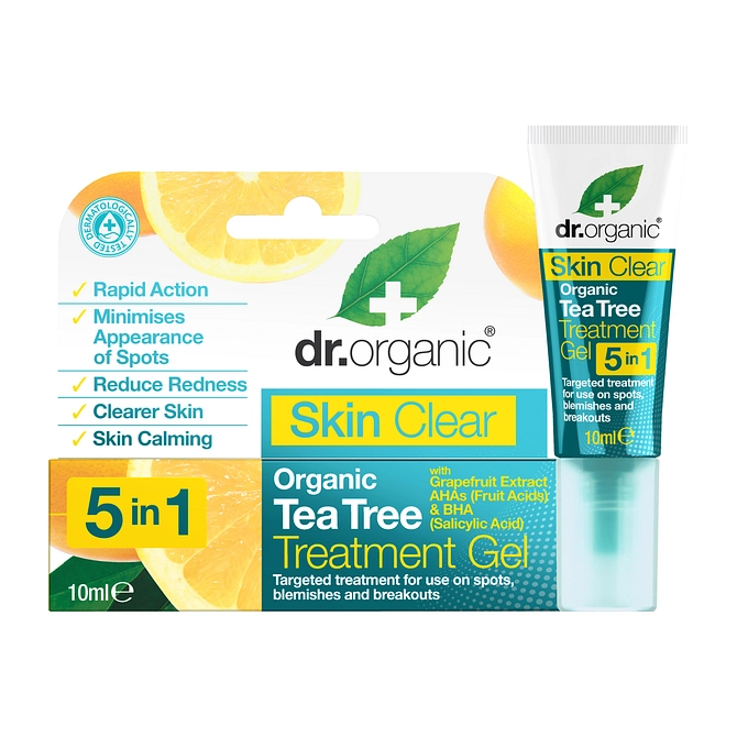 Dr Organic Skinclear Treat Gel Gel Antiimperfezioni 10 Ml
