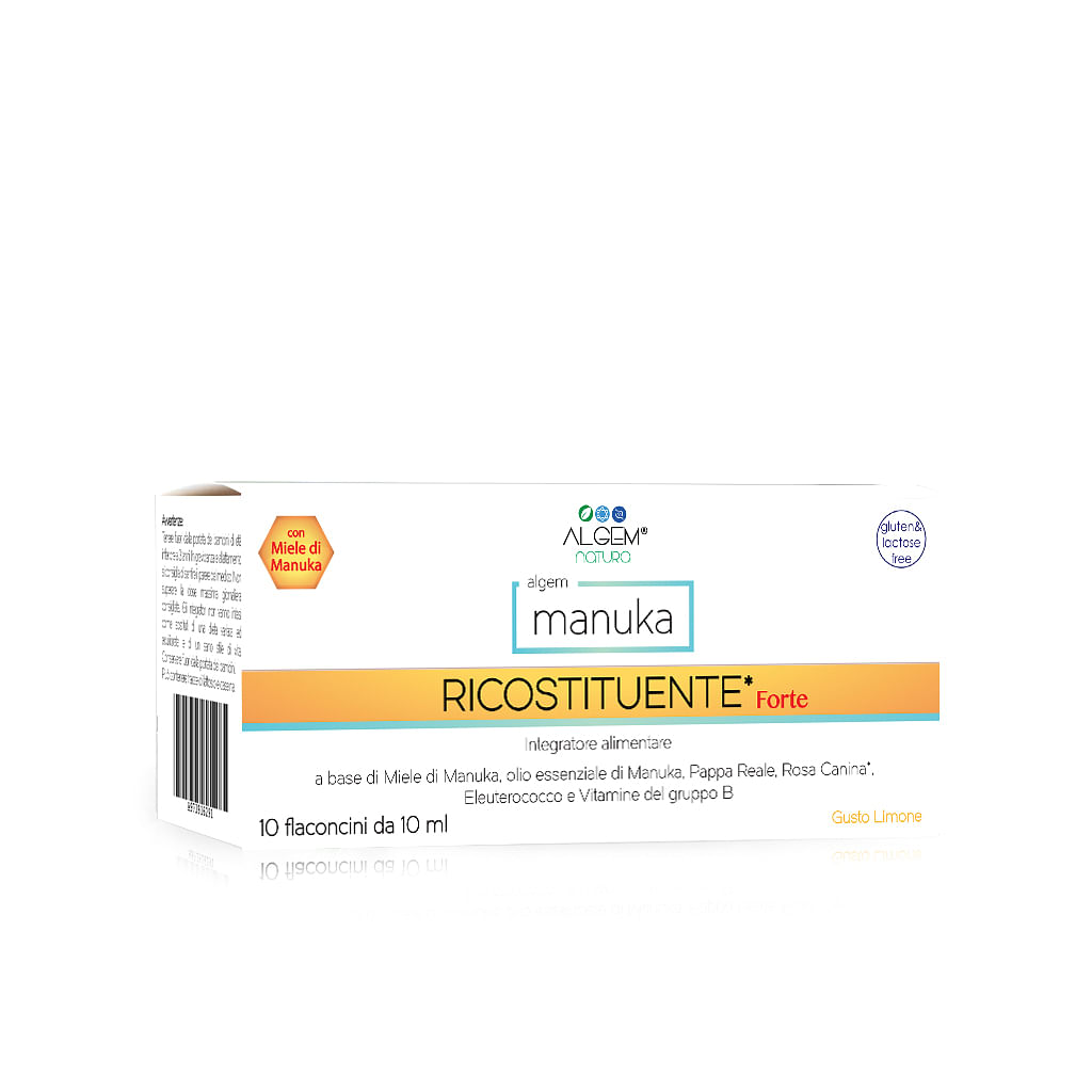 Algem Manuka Ricostituente Forte 10 Flaconcini 10 Ml