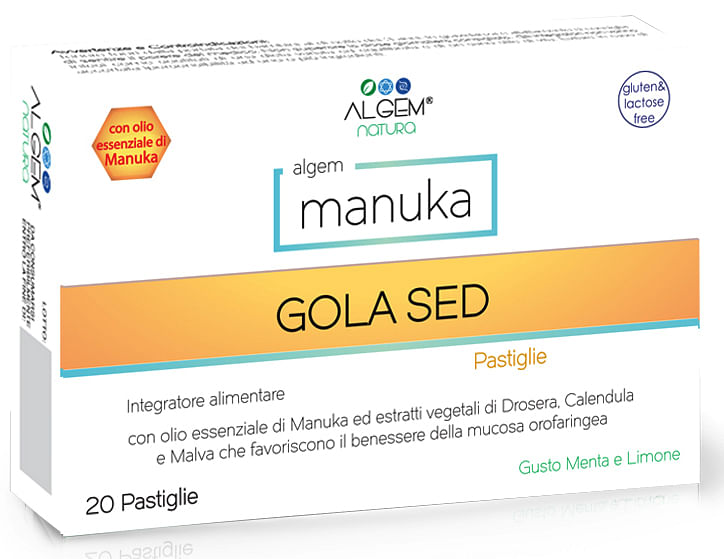 Algem Manuka Gola Sed 20 Pastiglie 1000 Mg