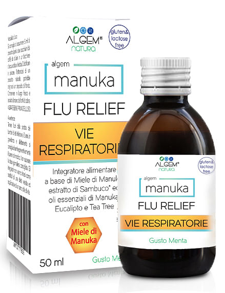 Algem Manuka Flu Relief 50 Ml