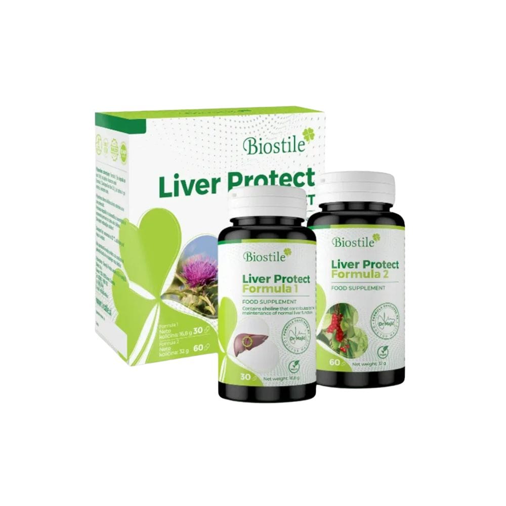 BIOSTILE LIVER PROTECT COMPLET FORMULA 1 30 CAPSULE FORMULA 2 60 CAPSULE