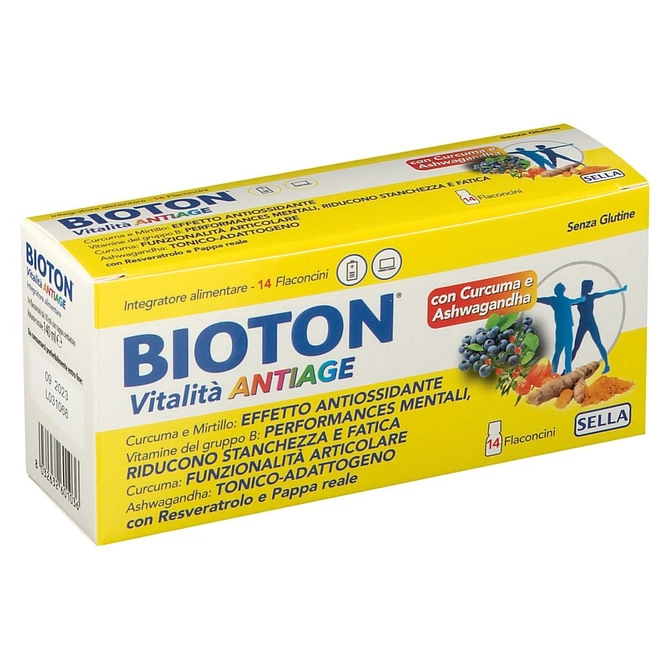 Bioton Vitalita' Anti Age 14 Flaconcini Da 10 Ml