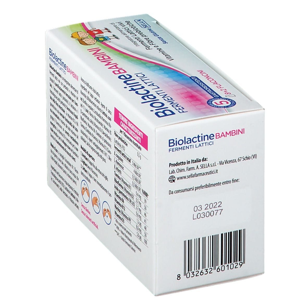 BIOLACTINE BAMBINI 10 FLACONCINI 8 ML