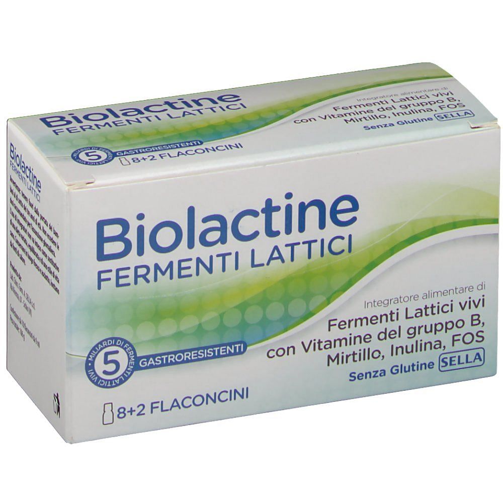 Biolactine Intestino 5 Mld 10 Flaconcini 9 Ml