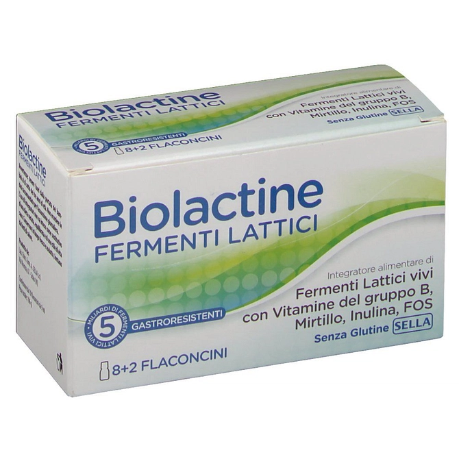 Biolactine Intestino 5 Mld 10 Flaconcini 9 Ml