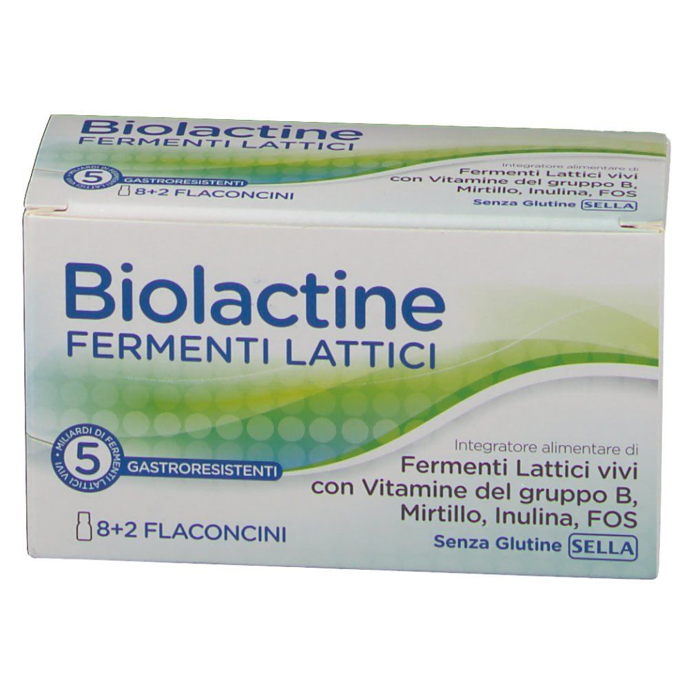 BIOLACTINE INTESTINO 5MLD 10 FLACONCINI 9 ML