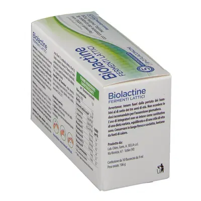 BIOLACTINE INTESTINO 5MLD 10 FLACONCINI 9 ML BIOLACTINE INTESTINO 5MLD 10 FLACONCINI 9 ML