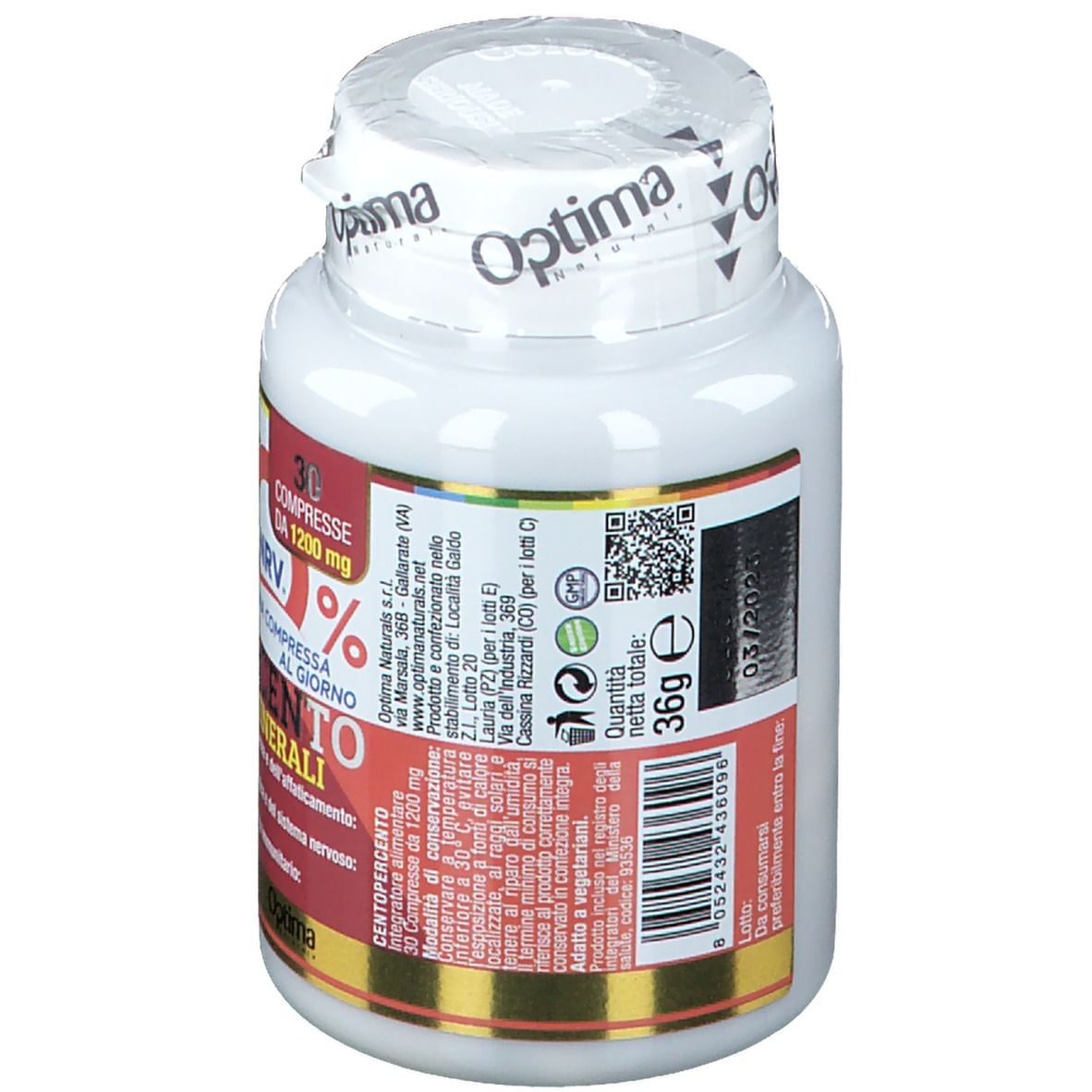 COLOURS OF LIFE CENTOPERCENTO 30 COMPRESSE 1200 MG