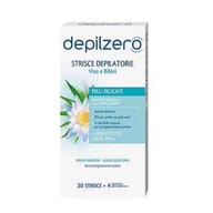 DEPILZERO STRISCE VISO E BIKINI 20 PEZZI