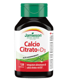 JAMIESON CALCIO CITRATO + D3 120 COMPRESSE