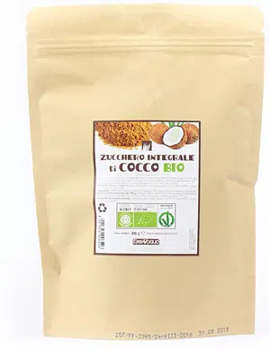 ZUCCHERO DI COCCO BIO 400 G ZUCCHERO DI COCCO BIO 400 G