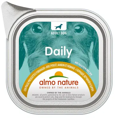 DAILY MENU DOG POLLO PROSCIUTTO FORMAGGIO 100 G DAILY MENU DOG POLLO PROSCIUTTO FORMAGGIO 100 G