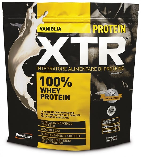 ETHICSPORT PROTEIN XTR VANIGLIA POLVERE 500 G