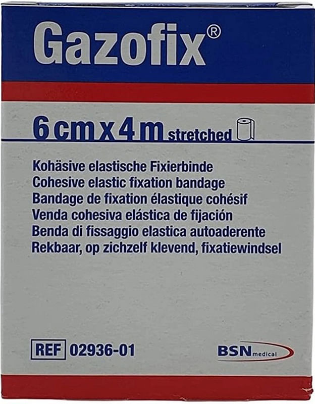 Benda Elastica Autoadesiva Gazofix 6 X400 Cm