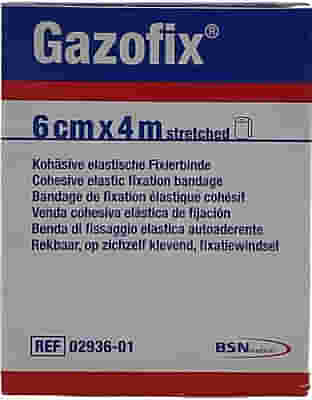 BENDA ELASTICA AUTOADESIVA GAZOFIX 6X400 CM