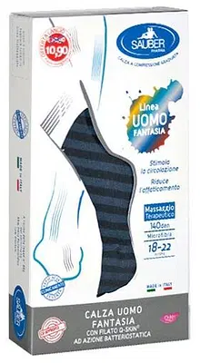 SAUBER CALZA UOMO FANTASIA Q-SKIN 140 DEN BLU RIGA LARGA DENIM TAGLIA P PROMO SAUBER CALZA UOMO FANTASIA Q-SKIN 140 DEN BLU RIGA LARGA DENIM TAGLIA P PROMO