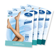 SAUBER CLASSICO COLLANT 140 DENARI MAGLIA LISCIA CIOCCOLATO 4