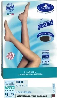 SAUBER CLASSICO COLLANT 70 DENARI MAGLIA LISCIA CIOCCOLATO 5 SAUBER CLASSICO COLLANT 70 DENARI MAGLIA LISCIA CIOCCOLATO 5