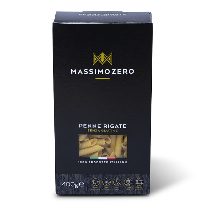 Massimo Zero Penne Rigate 400 G