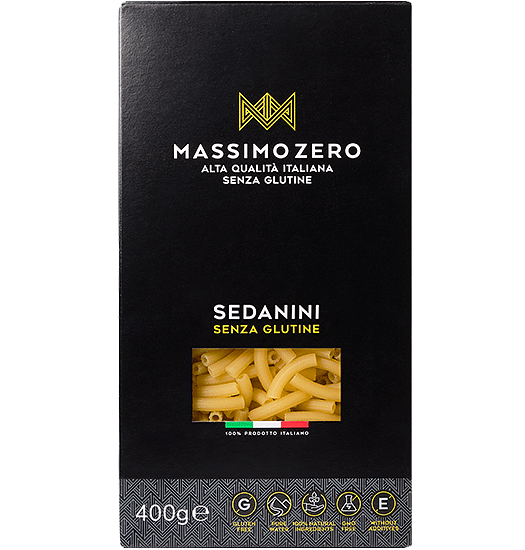 Massimo Zero Sedanini Rigati 400 G