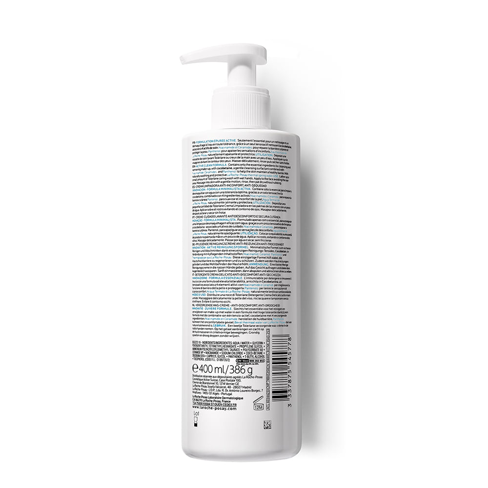 TOLERIANE CREMA DETERGENTE 400 ML