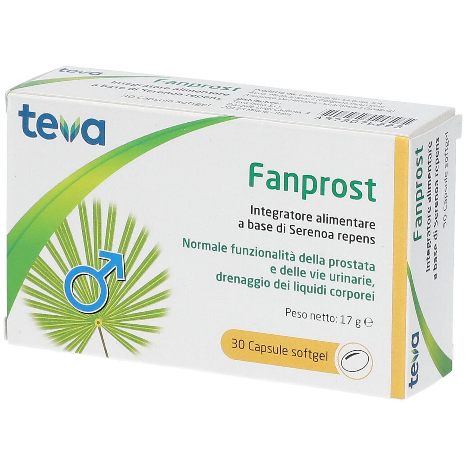 Fanprost Teva 30 Capsule Softgel