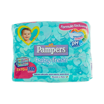 BABY FRESH FORMULA ESCLUSIVA 140 PEZZI