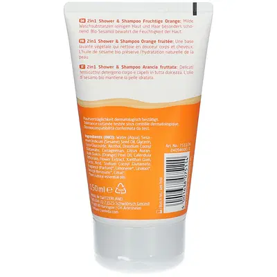 DOCCIA&SHAMPOO ARANCIA 150 ML DOCCIA&SHAMPOO ARANCIA 150 ML