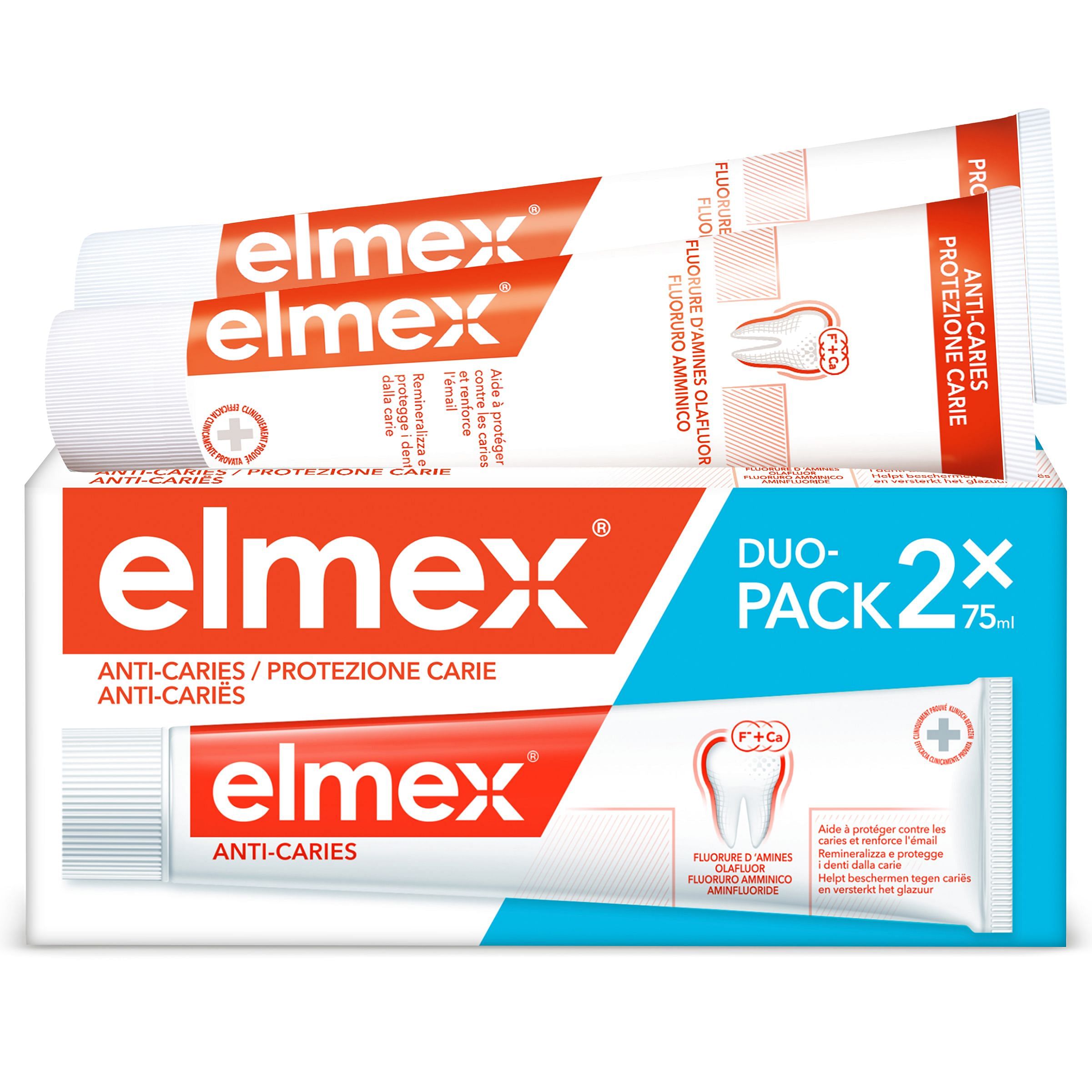 Elmex Protezione Carie 2 X 75 Ml