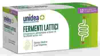 UNIDEA FERMENTI LATTICI 12 FLACONCINI 10 ML