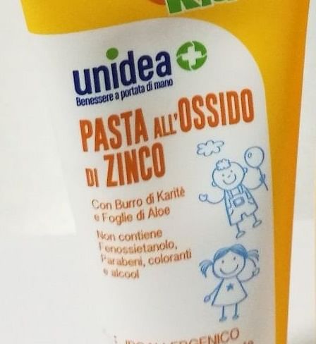 Unidea Pasta Ossido Zinco 100 Ml