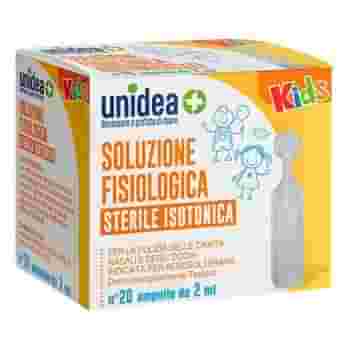 SOLUZIONE FISIOLOGICA UNIDEA 20 AMPOLLE DA 2 ML