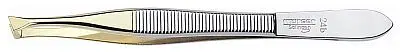 MORSER PINZETTA DORATA OBLIQUA DA 9 CM MORSER PINZETTA DORATA OBLIQUA DA 9 CM