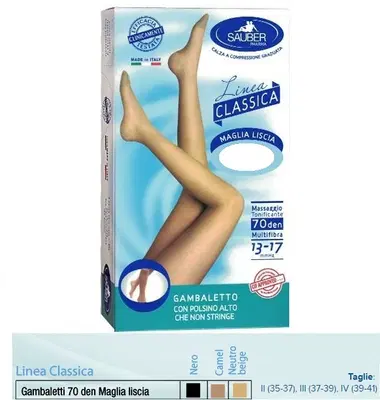 SAUBER GAMBALETTO MAGLIA LISCIA 70 DENARI CAMEL 3 SAUBER GAMBALETTO MAGLIA LISCIA 70 DENARI CAMEL 3