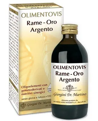 RAME ORO ARGENTO OLIMENTOVIS 200 ML RAME ORO ARGENTO OLIMENTOVIS 200 ML