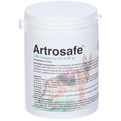 ARTROSAFE 100 COMPRESSE 80 G ARTROSAFE 100 COMPRESSE 80 G