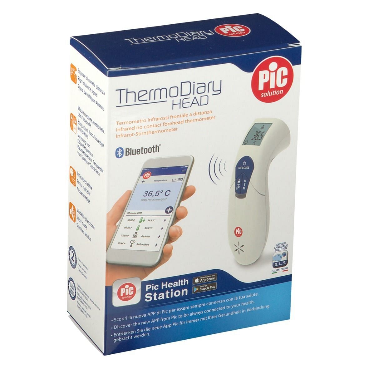 Pic Thermo Diary Head Termometro A Infrarossi