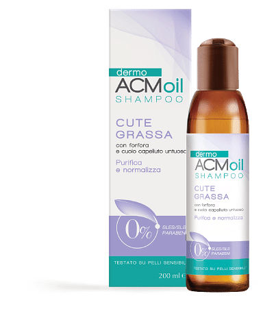 Dermoacm Oil Shampoo Cute Grassa 200 Ml