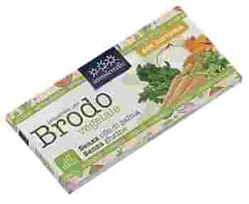 PREPARATO PER BRODO VEGETALE BIO CON CURCUMA 10 DADI 100 G