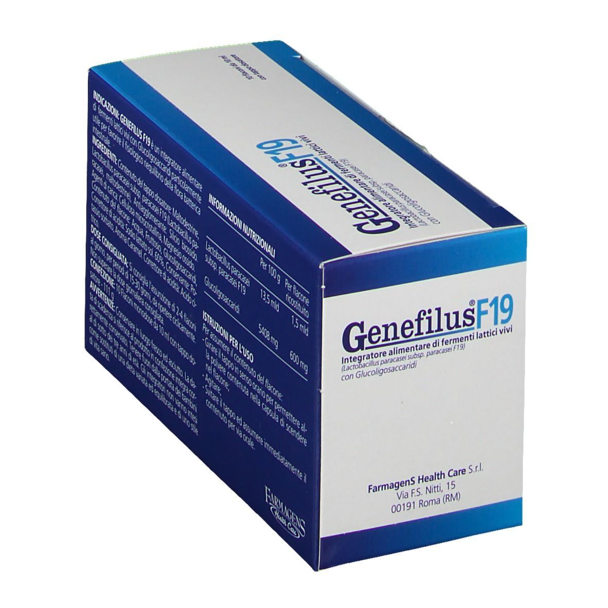 GENEFILUS F19 10 FLACONI DA 10 ML