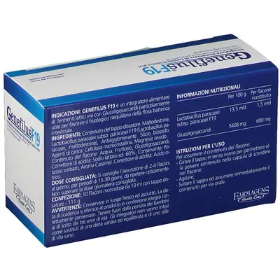 GENEFILUS F19 10 FLACONI DA 10 ML GENEFILUS F19 10 FLACONI DA 10 ML