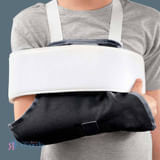 IMMOBILIZZATORE DI BRACCIA E SPALLA CON TASCA GOMITO PEDIATRICO MISURA UNIVERSALE