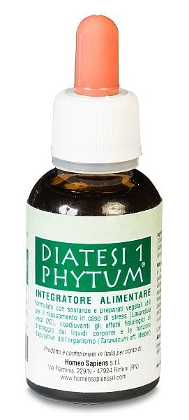 Phytum Diatesi 1 Gocce 30 Ml