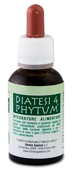 Diatesi 4 Phytum Gocce 30 Ml