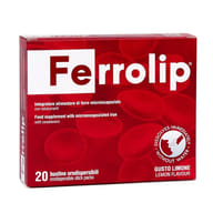 FERROLIP 20 BUSTINE OROSOLUBILI GUSTO LIMONE